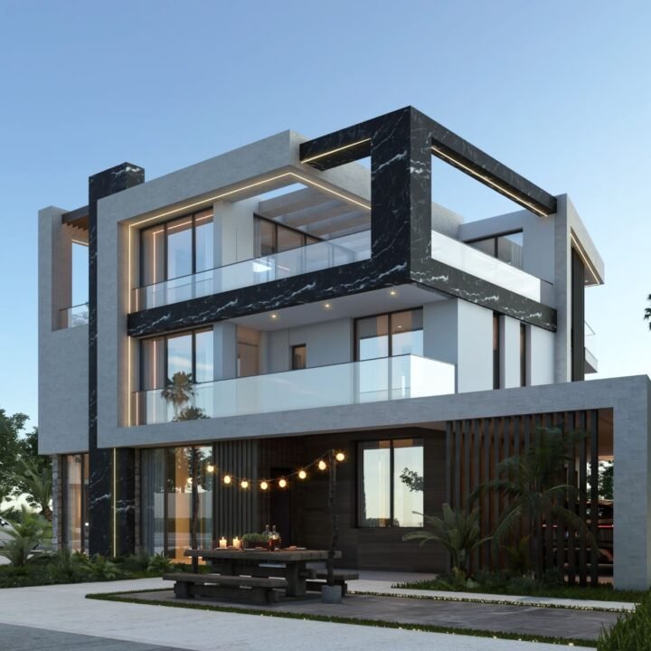 تصاميم خارجية للقصور والفلل